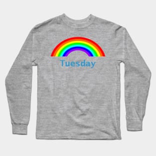 Tuesday Rainbow Long Sleeve T-Shirt